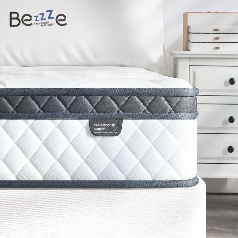 🎉Early winter clearance sale!🛏️Mattress 10-12 Inch Hybrid Mattresses in a Box