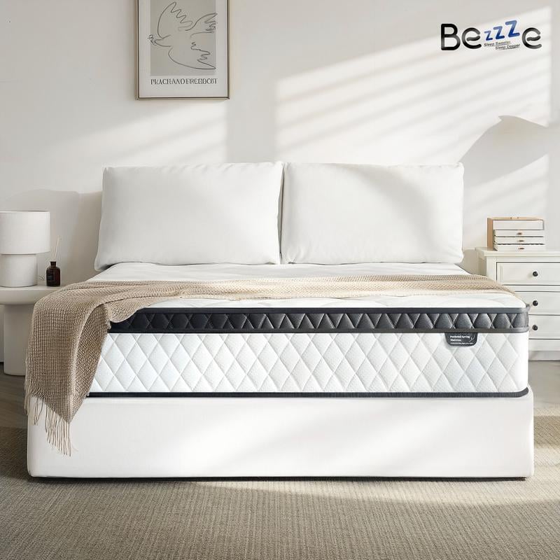 🎉Early winter clearance sale!🛏️Mattress 10-12 Inch Hybrid Mattresses in a Box